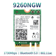 Card Mạng Wifi M.2 Không Dây 2030Mbps 2.4G 5Ghz Dành Cho Máy Tính Xách Tay Intel 9260 AC 9260NGW 802.11ac Bluetooth 5.0 Deskktop Windows 10 thumbnail
