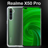 เคสซิลิโคน ใส/ดำ/กันกระแทก เรียวมี เอ็กซ์50โปร หลังนิ่ม Tpu Soft Case For Realme X50 Pro (6.44)