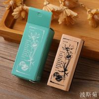 JYYP-Vintage Flower Girl Book Decoration Stamp Plant Grass Wooden Rubber Stamps For Scrapbooking Stationery Diy Craft Standard Seal