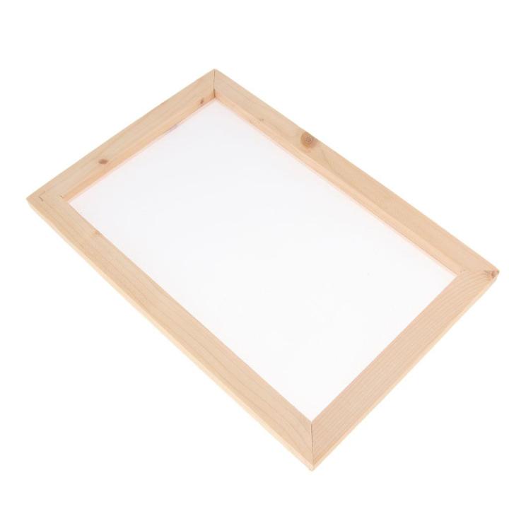 Traditional Wooden Paper Making Papermaking Mould Frame Screen Tool for  Handmade DIY Paper Crafts Papermaking Supplies Decorative Craft 20x20cm 