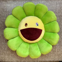 New 60cm Sunflower Pillow Soft Flower Stuffed Doll Colorful Plush Toy Sofa Cushion Gift Home Decoration