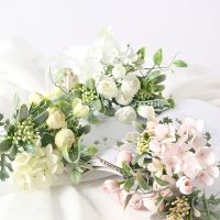 Simulated Rose Bouquet Wedding Handhold Flower Photography Photo Home Desktop Background Wall Decoration Artificial Cloth Flower