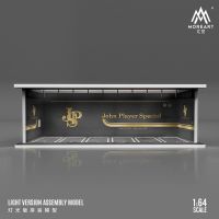 MOREART 1/64 john player special JPS Parking Garage Diorama with LED lights