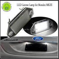 Free shipping 2PCS x dahosun LED License Lamp for Ford Mondeo MKIII 2000-2007 4 Door 5Door Model car Rear Number Plate Light