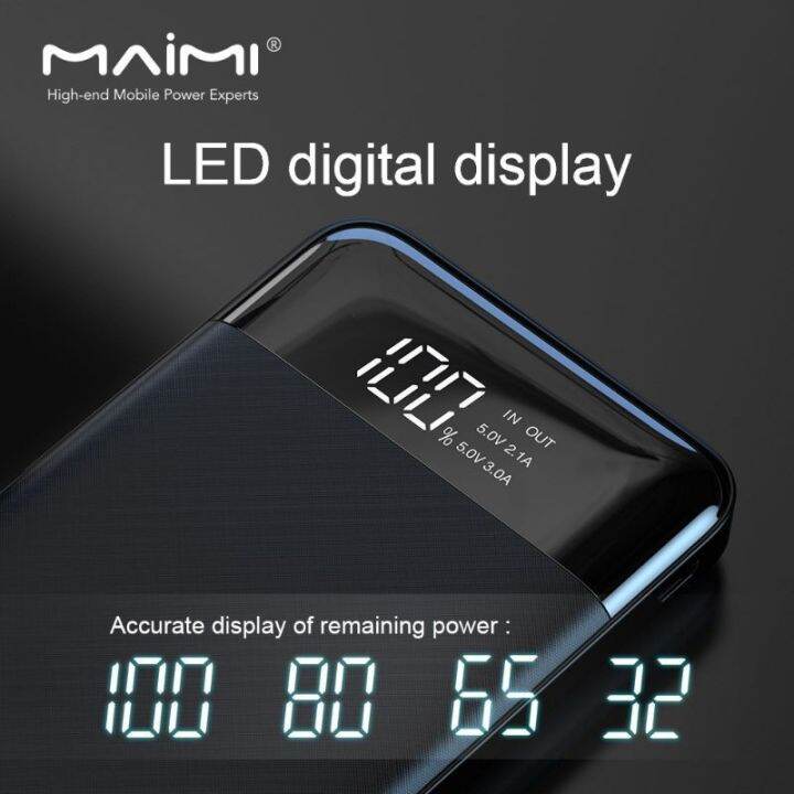 maimi-mi17-power-bank-3-0-pd-แบตสำรอง-10-000-mah-แสดงผล-led