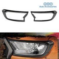 ครอบไฟหน้า 2015-2021 เรนเจอร์ MC ford rangerHead Lamp Trim Cover Ranger/Everest 2015-2020 ไม่มี LED ยี่ห้อ FITT