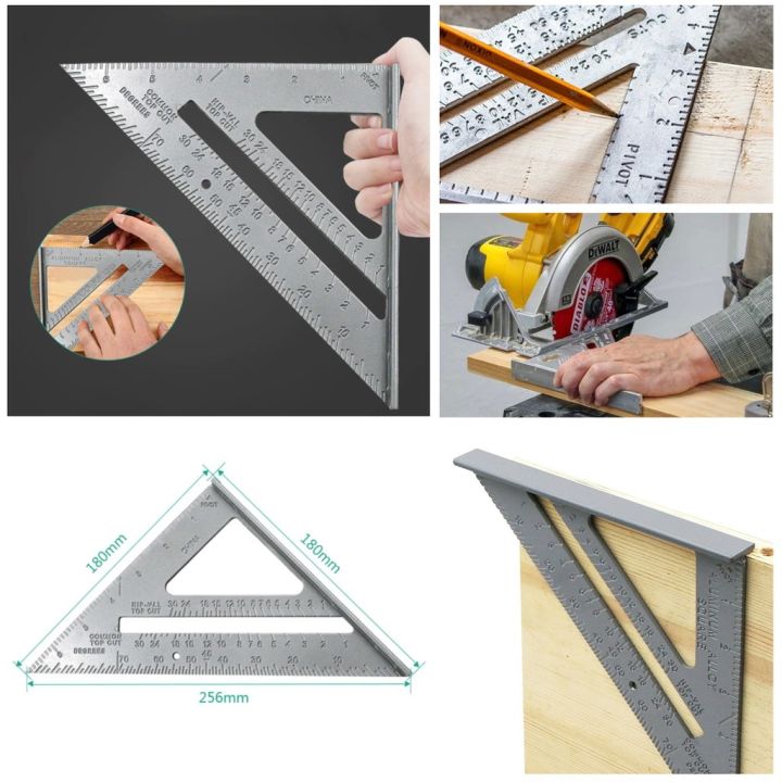 ไม้ฉากวัดมุม-ไม้ฉากขนาด-7-นิ้วไม้ฉากติดผนัง-triangle-ruler-ไม้ฉาก3เหลี่ยม-ไม้ฉากปรับมุม-ไม้ฉากวัดสามเหลี่ยม-แบบอลูมิเนียม-ไม้ฉากปรับมุม