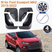 4x สำหรับ Ford Ecosport 2 MK2 2013 ~ 2022แผ่นบังโคลนป้องกันการแผ่นกันกระเซ็นล้อหน้า Rean WHEEL Stying อุปกรณ์