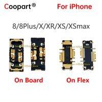 10pcs New Inner Battery Clip Contact replacment Parts for iPhone 8 8Plus X XS XSMax XR on Mainboard/cable/Flex