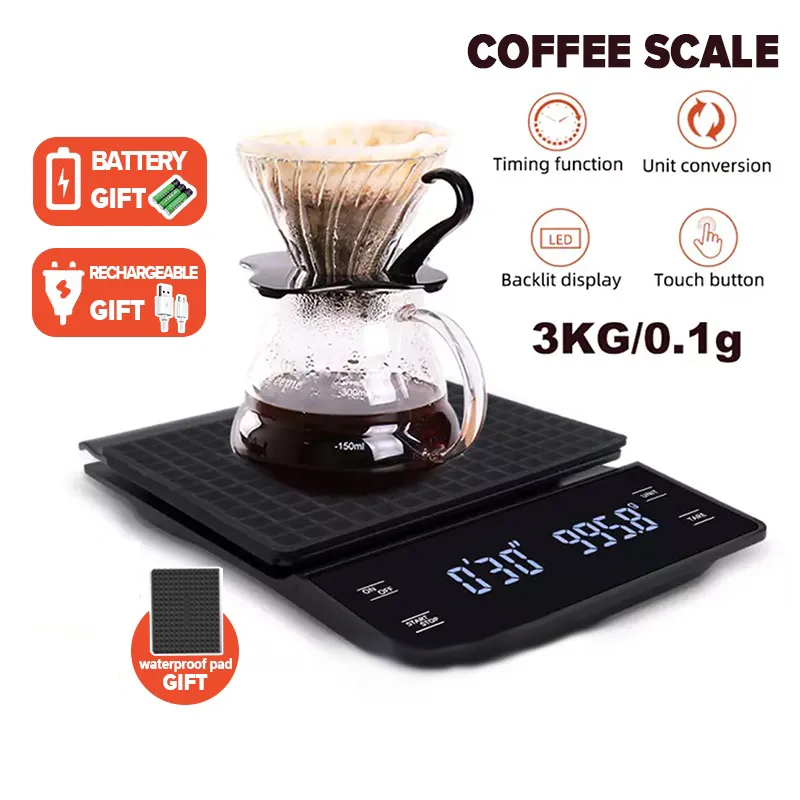 Kitchen Scales Precision Electronic Scales with Timer Smart