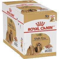 ห้ามพลาด สินค้า ส่งฟรี Royal Canin อาหารเปียกสุนัขแบบซองสูตรสายพันธุ์ 85กรัม ยกกล่อง 12ซอง