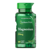 Puritans Pride Magnesium 250 mg / 100 Caplets (แมกนีเซียม)