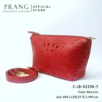 Prang Crocodile Leather Cross Body Bag กระเป๋าสะพายข้าง หนังจระเข้ C-LB-0233H-Y