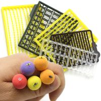 5 cards Carp Fishing Bait Stopper Pop Up Boilies Stop Beads Method Feeder Carp Rig Stop Holder For Carp Fishing Tackle Equipment