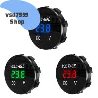 VSD7539เครื่องตรวจจับโวลต์มอเตอร์ไซค์ไฟฟ้ากระแสตรง5โวลต์-48โวลต์ LED เครื่องวัดแรงดันไฟฟ้าแบบดิจิตอลสวิตช์สัมผัสแผงจอแสดงผลแบบสัมผัสดิจิตอลเครื่องทดสอบแบตเตอรี่มิเตอร์วัดกระแสไฟเครื่องวัดแรงดันไฟฟ้า