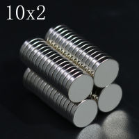 10/20/50/100Pcs 10x2 Neodymium แม่เหล็ก 10 มม.x 2 มม.N35 NdFeB รอบ Super ที่มีประสิทธิภาพ Strong แม่เหล็กถาวร imanes แผ่น-Jingmu