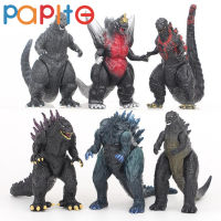 PAPITE【On Sale】【Free】6ชิ้น/เซ็ต8CM Godzilla King Of Monstersไดโนเสาร์MagicสามหัวKing Kidolaมอนสเตอร์โมเดลของเล่นเด็กของเล่นเด็กหญิงจำลองตัวเลขการกระทำของขวัญของเล่นเพื่อการศึกษาSpace