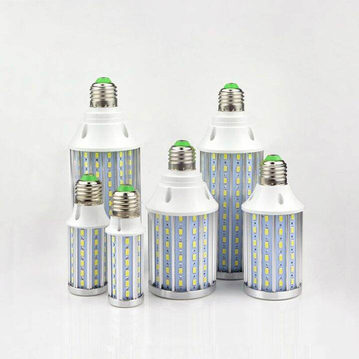 cod-free-cas-gaqiugua6-1ชิ้นเปลวไฟไม่กระพริบเต็มวัตต์10w-15w-20w-25w-30w-5730smd-โคมไฟข้าวโพดแอลอีดี-e14-e27-85v-265v-อลูมิเนียมระบายความร้อนหลอดไฟฟ้าสูง