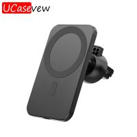 Magnetic Wireless Car Charger Stand Holder for iPhone 12 13 14 Pro 11 Max Mini Mount Adsorbable Magnet Safe 12 Wireless Charger Car Mounts