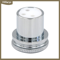 [Hillarys] โรเดียมชุบ XLR เพศหญิงลดเสียง caps PTFE ฉนวนกันความร้อน