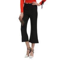 CODadoqkxDGE Mid Waist Wide Leg Zipper Bell Bottoms Women Pants