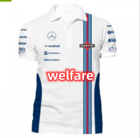 สวัสดิการ2022รถมอเตอร์ไซค์ยอดนิยมชุดแข่งรถ F1เสื้อโปโลแขนสั้นจักรยานกางเกงปั่นจักรยานเสื้อระบายอากาศลดความเร็ว