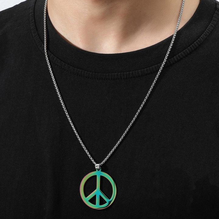 fashion-men-steel-peace-sign-pendant-necklaces-unisex-women-simple-vintage-punk-peace-symbol-necklace-metal-chain