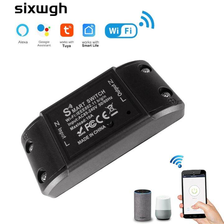 Tuya Alexa Timing WIFI Switch Smart Home Automation Relay module