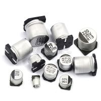 10pcs SMD 6.3V 10V 16V 25V 35V 50V Aluminum Electrolytic Capacitor 1UF 2.2UF 10UF 22UF 33UF 47UF 100UF 220UF 330UF 470UF 1000UF