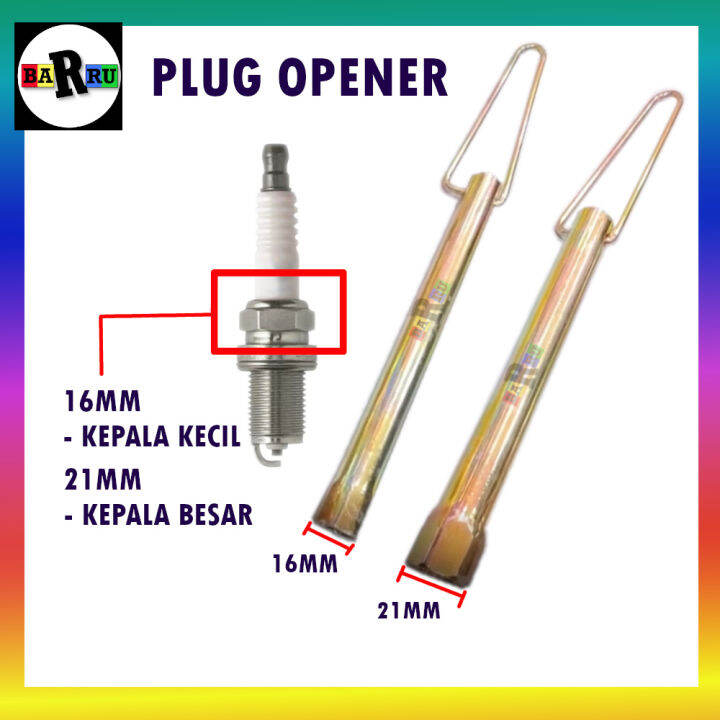 Spark Plug Opener Proton Honda Nissan Toyota 16mm 21mm Pembuka Plug