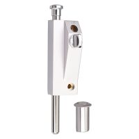 Slide Door Bolts Gate Latch Hardware Heavy Duty Gate Lock Security Embedded for Bedrooms Zinc Alloy Electroplate Included Screws Door Hardware Locks M