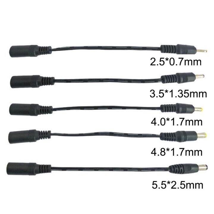 5-5x2-1mm-dc-female-power-jack-to-dc-male-plug-cable-5-5x2-5mm-3-5x-1-35mm-4-0x1-7mm-4-8-2-5-0-7-extension-connector-power-cord