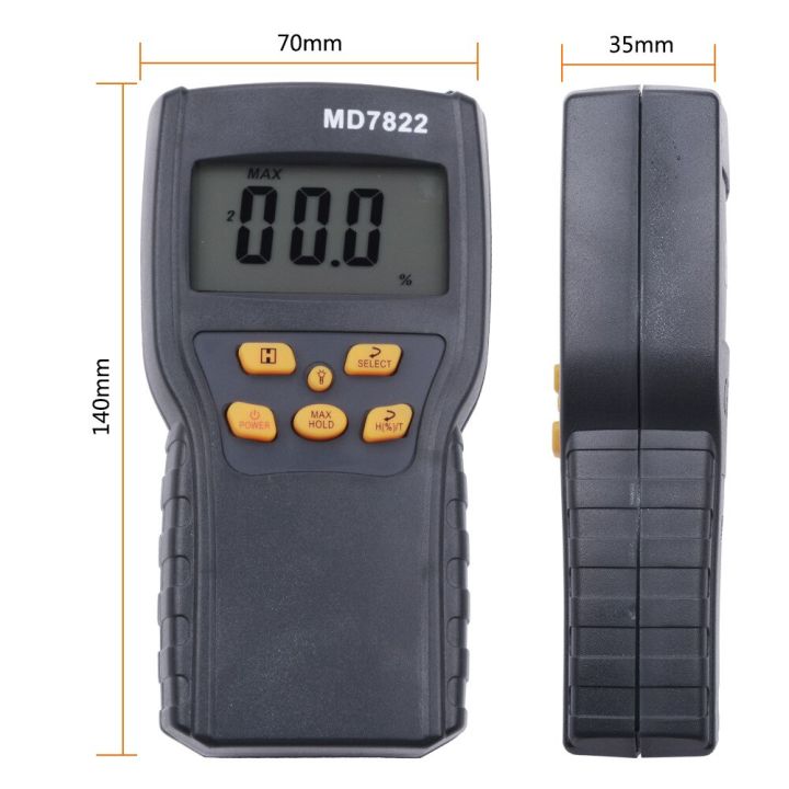 จอแสดงผล-lcd-วัดอุณหภูมิความชื้นแบบละเอียดแบบดิจิตอลเครื่องวัดความชื้นเครื่องตรวจจับความชื้นของเครื่องวัดความชื้นข้าวสาลีเครื่องมือตรวจวัดความชื้น