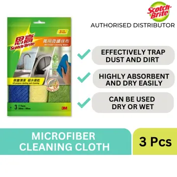 3M 9021 Microfiber Lens Cleaning Cloth-Pack of 10