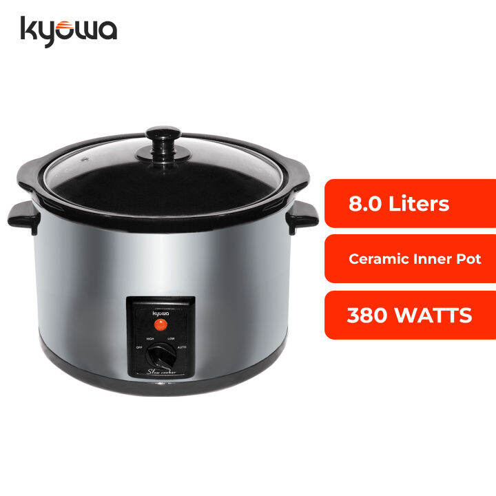 Kyowa Oval Slow Cooker 8.0L KW2858 Lazada PH