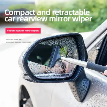 car rearview mirror wiper portable rainy
