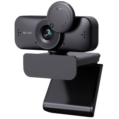 ZZOOI Webcam Full HD 1080P Computer USB Web Camera For PC Mac Laptop Desktop YouTube Skype Web Cam With Microphone With Privacy Cover