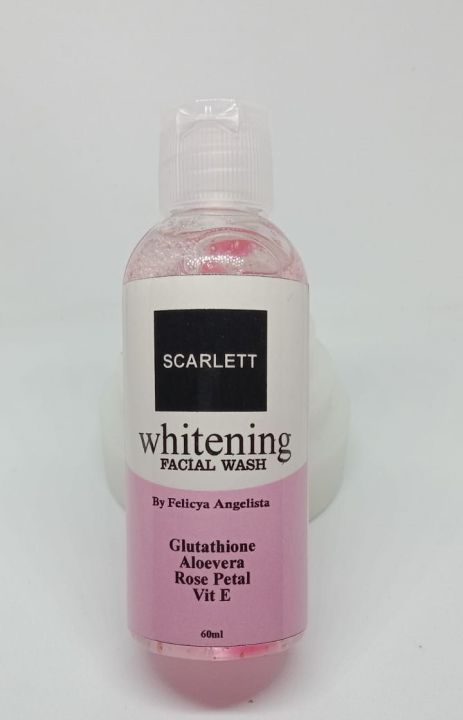 Scarlett Whitening Facial Wash Sabun Wajah Scarlett Whitening