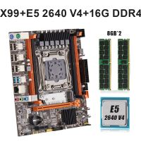 X99ชุดวงจรหลัก Xeon V4 CPU และ2*8GB = 16G DDR4 2133MHZ อีซีซีอาร์อีจี RAM USB3.0 Placa Mae Lga 2011 3