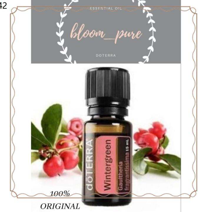 【100% Authentic 】 Doterra Wintergreen 15ml (Original)♠ | Lazada