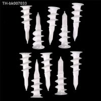 ✳  10pcs Self Drilling Wall Drywall Plastic Nylon Anchor for M4-M5 screws Plasterboard Anchor Drywall Nylon Ribbed Anchor