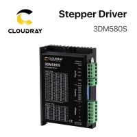 Cloudray 3DM580S 24-50VDC ขับสเต็ปเปอร์3เฟสสำหรับ Nema 23ตัวควบคุมมอเตอร์ CNC ชิ้นส่วนเครื่องแกะสลักวงจรไฟฟ้า