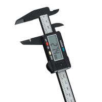 Electronic Digital Caliper เวอร์เนียคาลิปเปอร์แบบอิเล็กทรอนิกส์สวิตช์อัตโนมัติ ABS ความแม่นยำสูงสำหรับการวัด