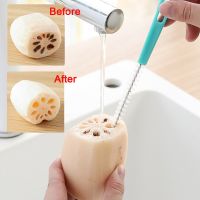 Lotus Hole Cleaning Brush Bottle Cup Lid Cleaner Reusable Tube Washing Cleaner Lotus Root Cleaning Brush Household Kitchen Tool