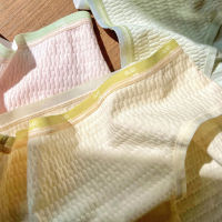 Class A Baby Cotton Underwear Womens Cotton Bubble Cotton 5A Grade Antibacterial Cotton Girl Mid Waist plus Size Panties