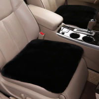 Faux Rabbit Fur Fluffy Car Seat Cushion Warm Thicken Winter Car Seat Cover Anti-Slip ทั่วไปไม่มีพนักพิงรถป้องกัน Pad