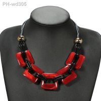 【DT】hot！ Fashion Leather Cord Statement Necklace   Pendants Weaving Collar Choker Jewelry