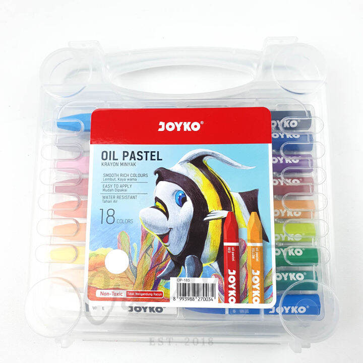 Crayon Joyko Oil Pastels 18 Warna Case JOYKO Lazada Indonesia