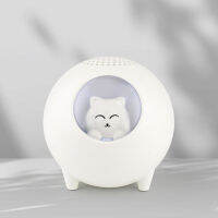 Night Light Bluetooth Speaker Portable Loud Sound Cute Smart Bluetooth Speaker for Bedroom