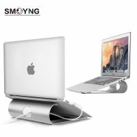 SMOYNG Aluminum Tablet Laptop Stand holder Laptop Cooling Pad Cooler Bracket for Macbook Air Pro Retina 12 13 15 Inch Notebook Laptop Stands